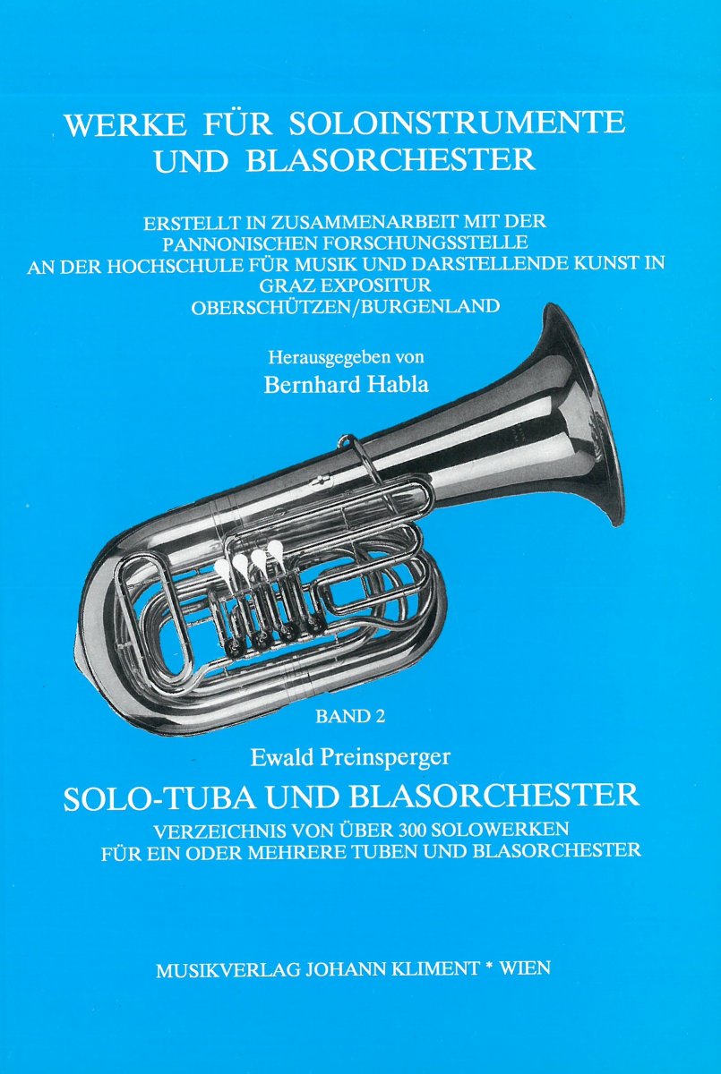Werke fr Soloinstrumente und Blasorchester #2: Solo Tuba und Blasorchester - cliquer ici
