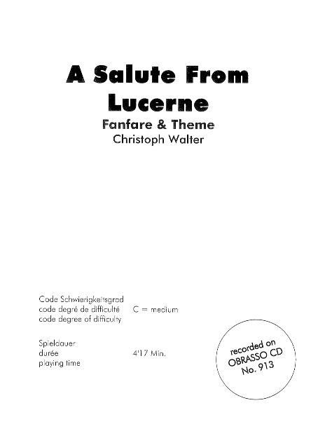 A Salute from Lucerne - cliquer ici