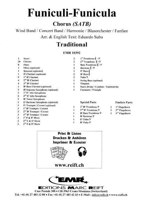 Funiculi Funicula - cliquer ici