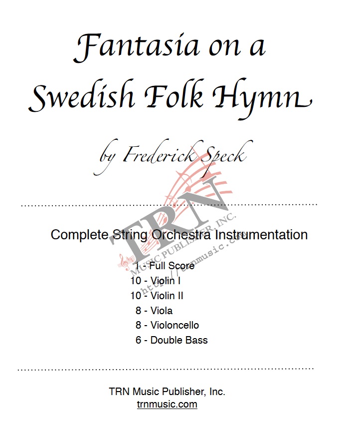 Fantasia on a Swedish Folk Hymn - cliquer ici