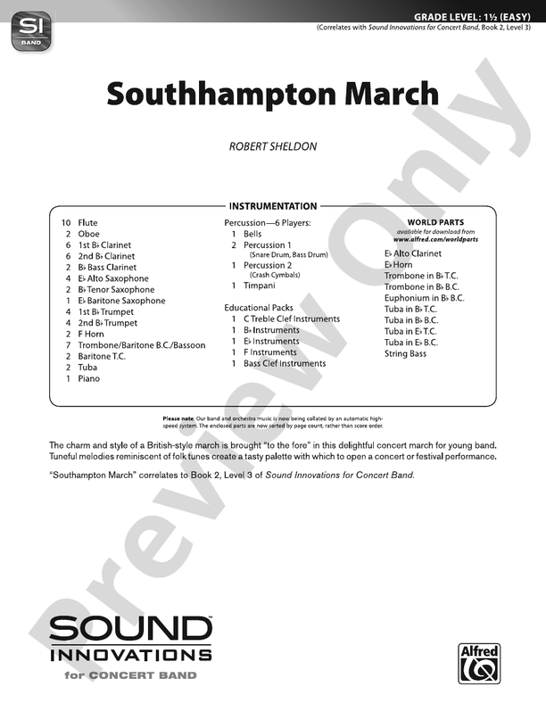 Southampton March - cliquer ici
