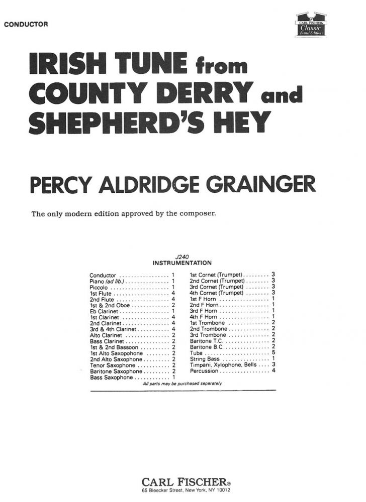 Irish Tune from County Derry - cliquer ici