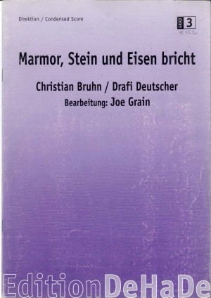 Marmor, Stein und Eisen bricht - cliquer ici