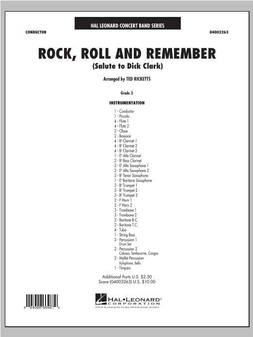 Rock, Roll and Remember (Salute to Dick Clark) - cliquer ici