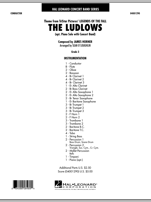 Ludlows, The (from 'Legends of the Fall') - cliquer ici