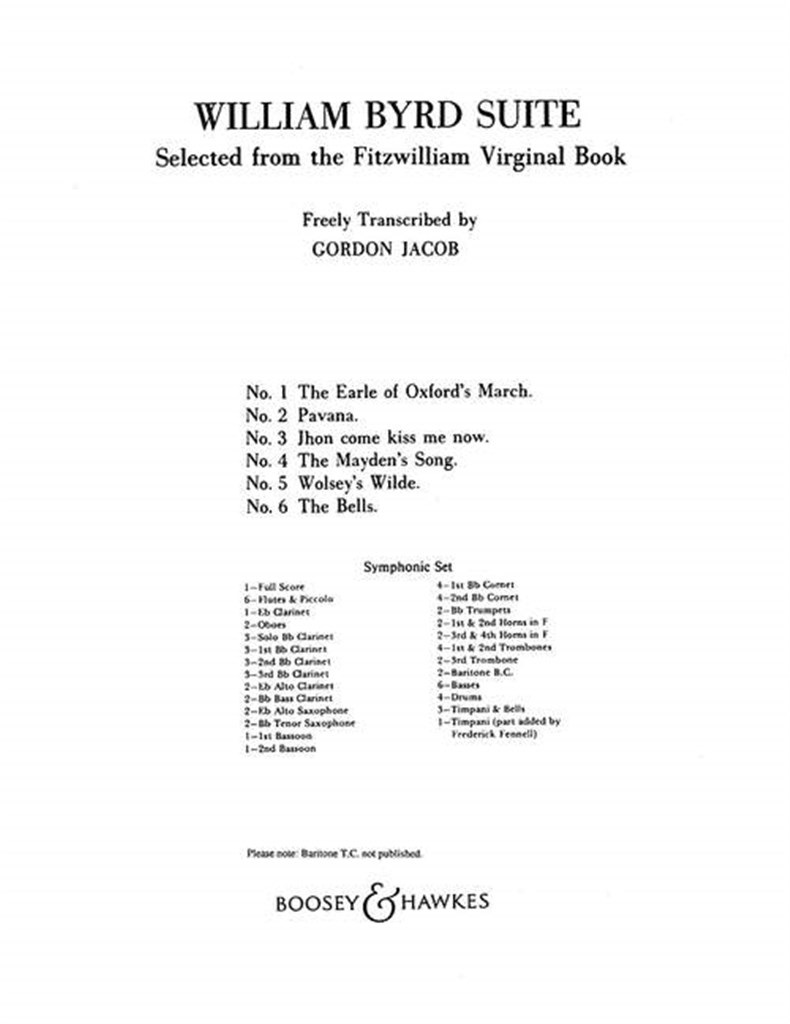 William Byrd Suite - cliquer ici