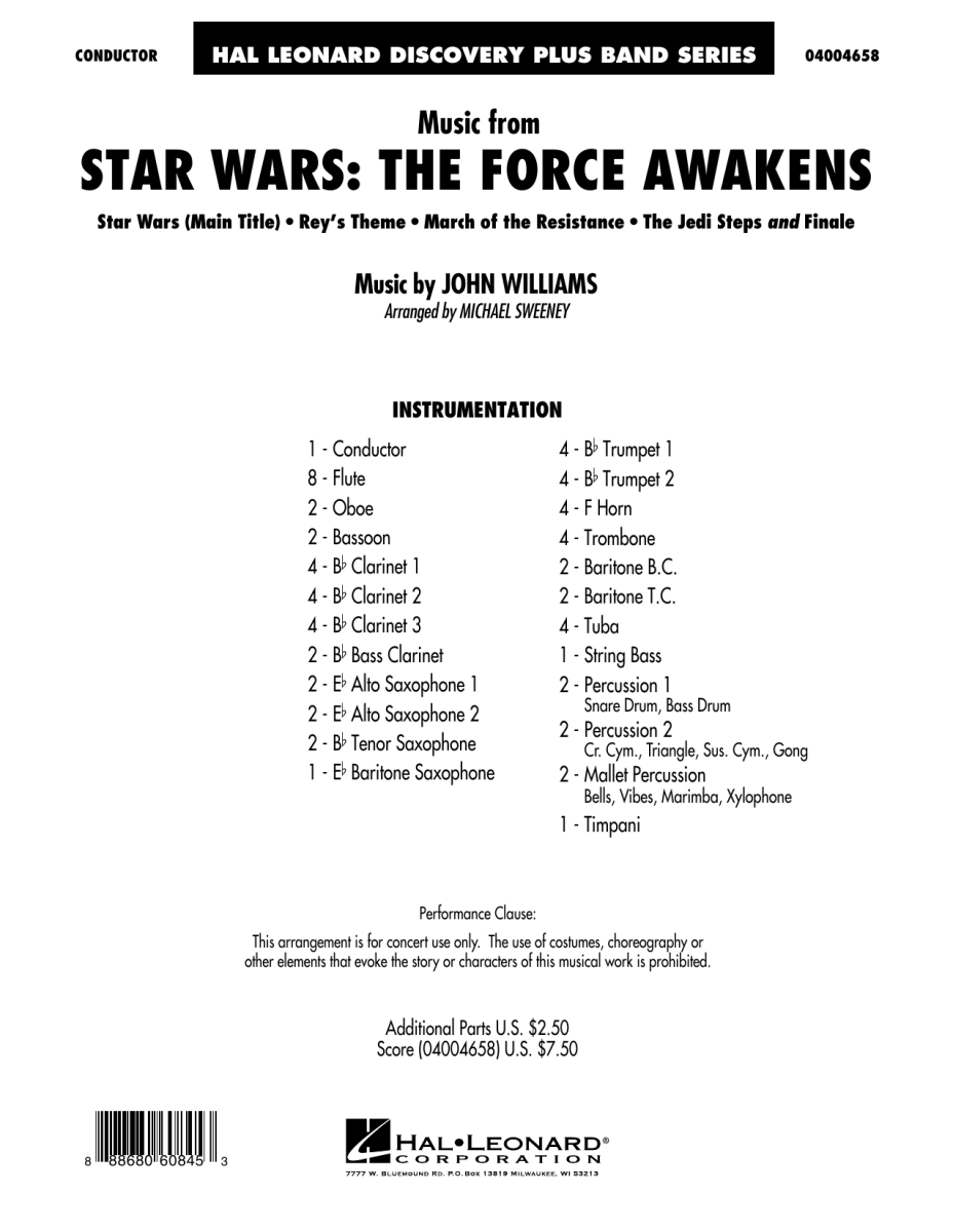 Music From Star Wars: The Force Awakens - cliquer ici