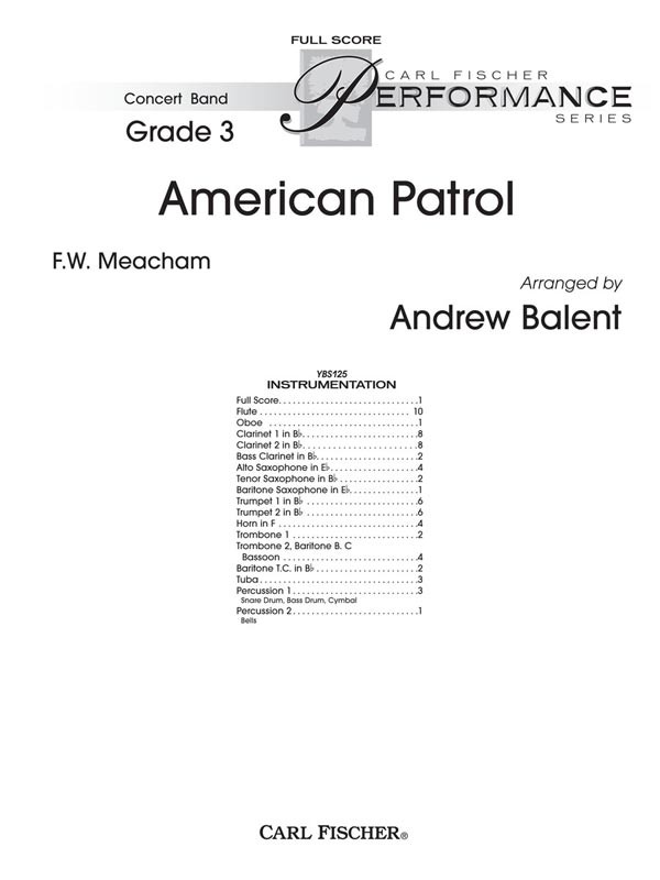 American Patrol - cliquer ici