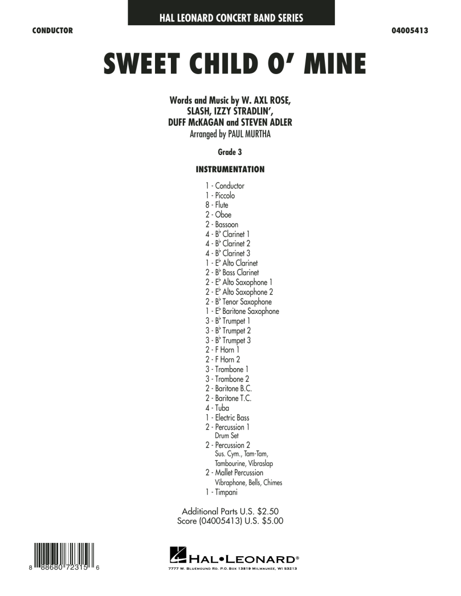 Sweet Child o' Mine - cliquer ici