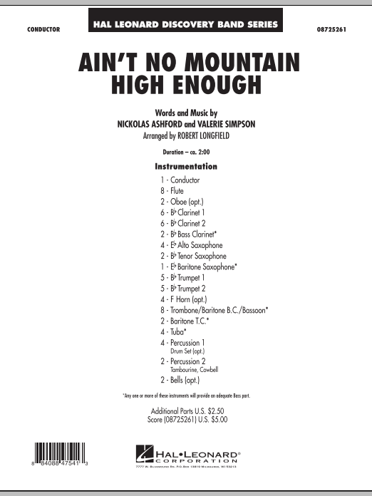 Ain't No Mountain High Enough - cliquer ici