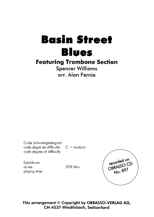 Basin Street Blues - cliquer ici