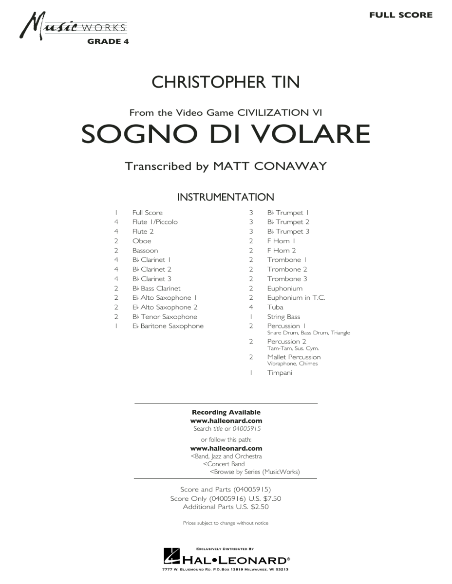 Sogno di Volare (from Civilization 5) - cliquer ici