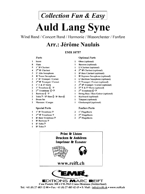 Auld Lang Syne - cliquer ici