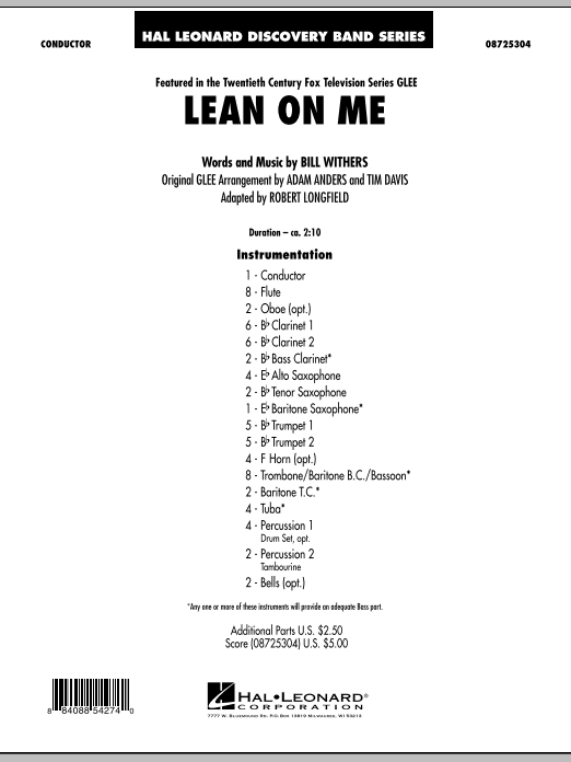 Lean on Me - cliquer ici