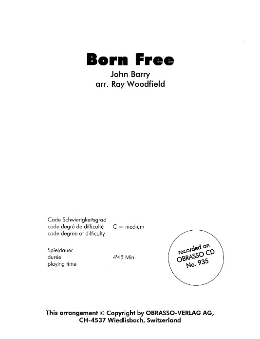 Born Free - cliquer ici