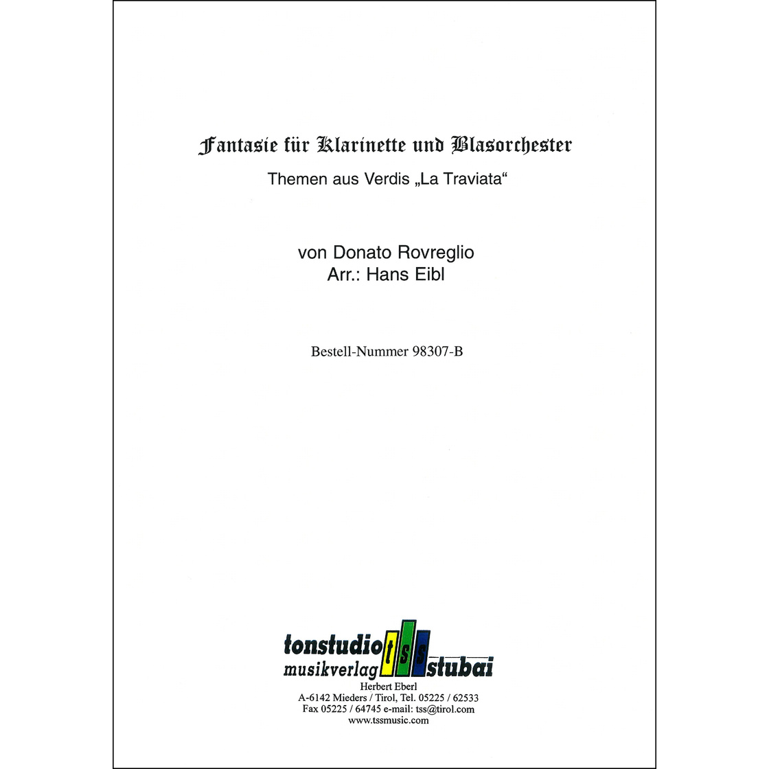 Fantasie �ber Themen aus 'La Traviata' - cliquer ici