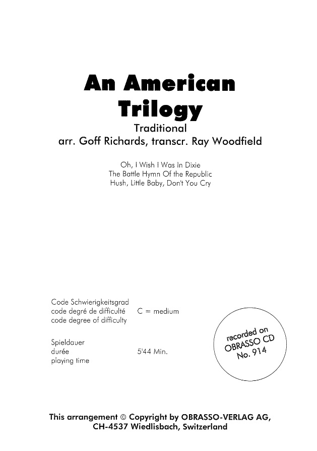 An American Trilogy - cliquer ici