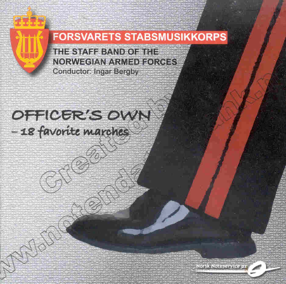 Officer's Own - 18 favorite marches - cliquer ici