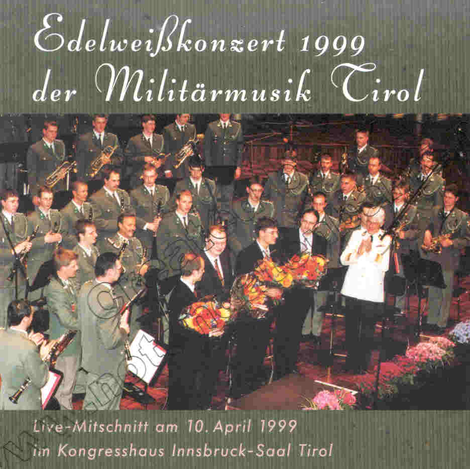 Edelweisskonzert 1999 der Milit�rmusik Tirol - cliquer ici