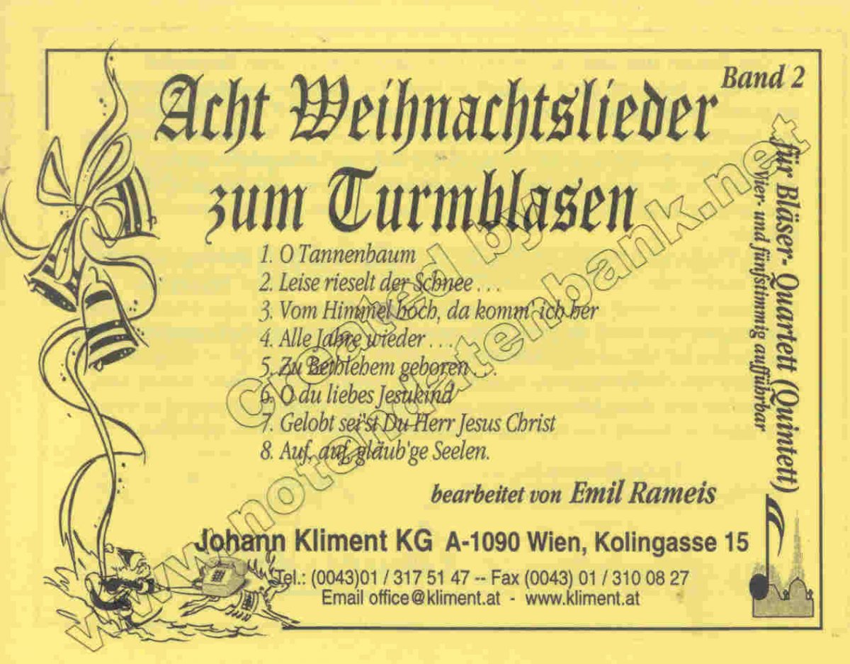 8 Weihnachtslieder zum Turmblasen #2 - cliquer ici 8 Weihnachtslieder zum Turmblasen #2 - cliquer ici