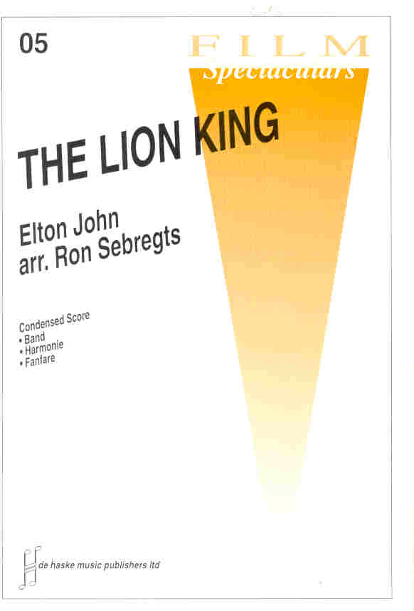Lion King, The (Can You Feel the Love Tonight?) - cliquer ici