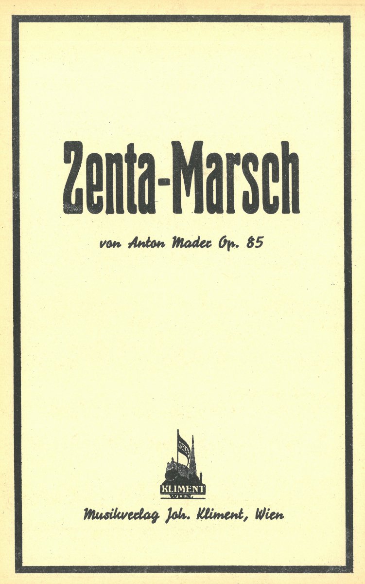 Zenta-Marsch - cliquer ici